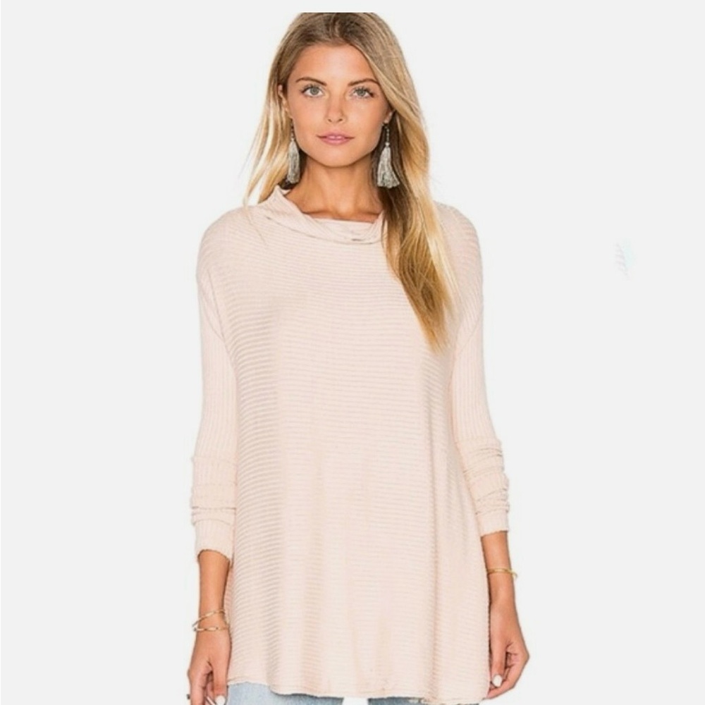 Free People Mock Turtleneck Top